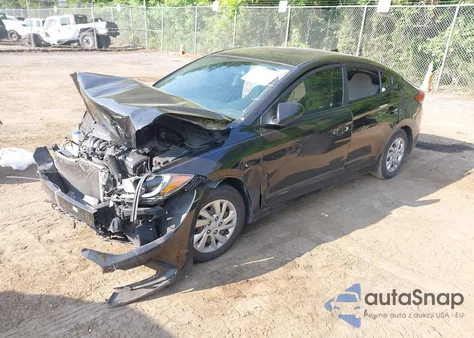 2017 Hyundai Elantra Se z USA, uszkodzony, nr VIN KMHD74LF7HU355011